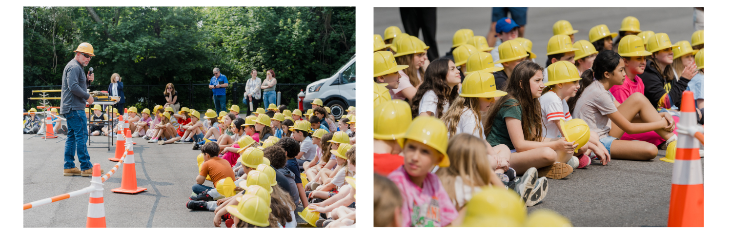 Vernon fourth graders and PSEG